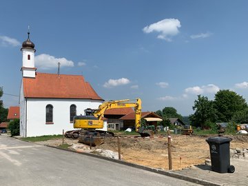 Wohnhaus-Neubau in Saulengrain bei Mindelheim