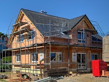 Wohnhaus-Neubau in Apfeltrach