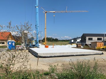 Wohnhaus-Neubau in Finning