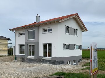 Wohnhaus-Neubau in Attenhausen