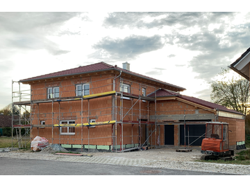 Wohnhaus-Neubau in Obermeitingen