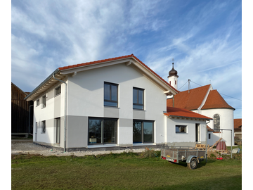 Wohnhaus-Neubau in Saulengrain bei Mindelheim