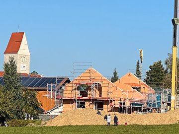 Wohnhaus-Neubau mit Garage in Untrasried