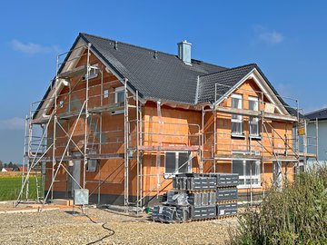 Wohnhaus-Neubau in Salgen