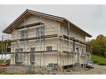 Wohnhaus-Neubau mit Garage in Rauhenzell