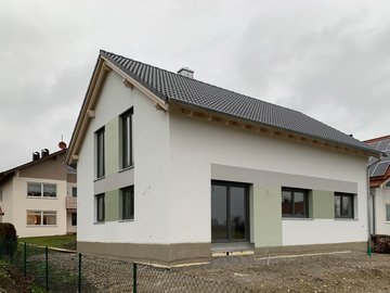 Wohnhaus-Neubau in Finning